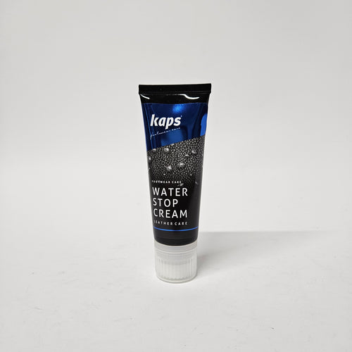 Juodas, vandeniui atsparus batų kremas (WATER STOP CREAM)